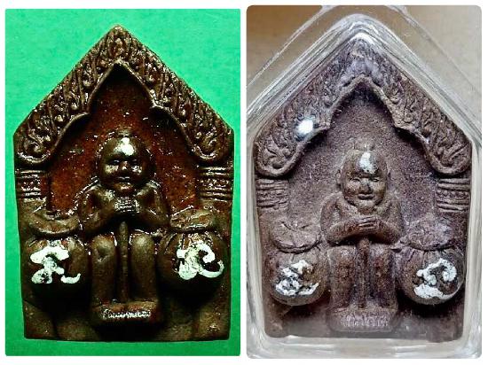 กุมารทองดูดรกรุ่นแรก หลวงพ่อสาย วัดนามวิจิตรตำหรับหลวงปู่ชื่น วัดตาอี ปี2545