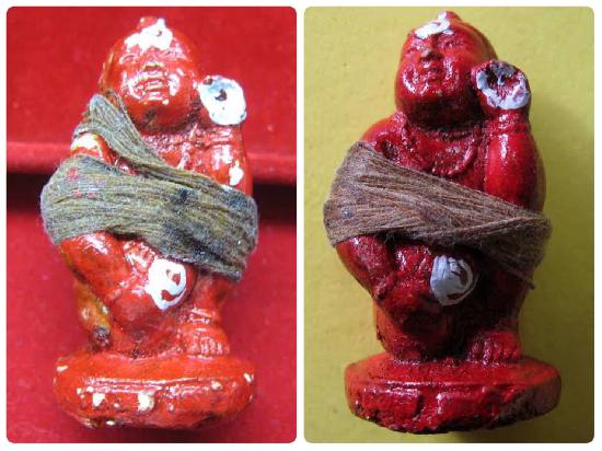 กุมารแดง แรงฤทธิ์พิชิตความจน รุ่นกวาดทรัพย์มหาเฮง หลวงพ่อสาย