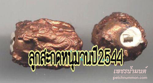 ลูกสะกดหนุมาน ปี 2544 หลวงพ่อสาคร วัดหนองกรับ