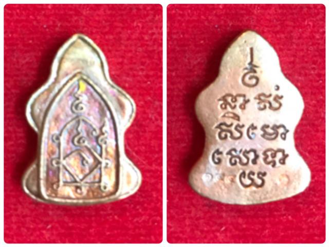 เต่านะหน้าทอง เนื้อสัมฤทธิ์ หลวงปู่นาค วัดดอนเสือ ปี 2558
