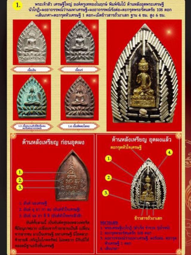 พระเจ้าสัว รุ่นเจ้าสัวเศรษฐใหญ่ (ใหญ่ที่สุดในโลก ปี 2550) หลวงพ่อจืด สวนปฏิบัติธรรมโพธิเศรษฐี