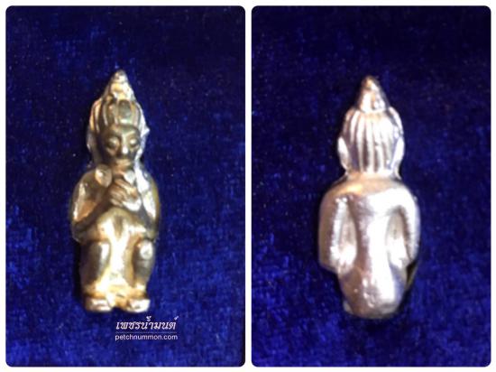 รูปกุมารทองดูดรกเนื้อเงิน วัดตาก้อง ปี2560 นครปฐม