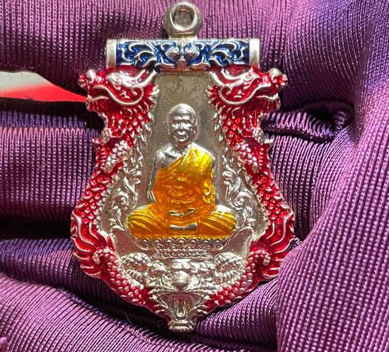 รูปเหรียญปั้มเต็มองค์หลวงพ่อสุพจน์ รุ่น เจริญโภคทรัพย์ รุ่นแรก