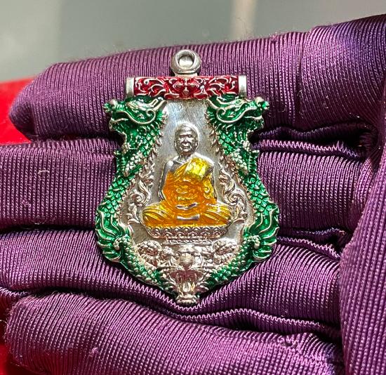 รูปเหรียญปั้มเต็มองค์หลวงพ่อสุพจน์ รุ่น เจริญโภคทรัพย์ รุ่นแรก