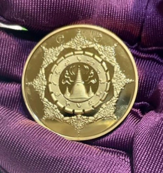 รูปเหรียญท่านพ่อจตุคามรามเทพ รุ่นโคตรมหาเศรษฐี ปี 2550 บล๊อกนอกไต้หวัน